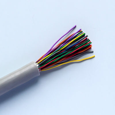 Кабель заплаты локальных сетей оптового кабеля цвета 1000ft Cat5e серого цвета