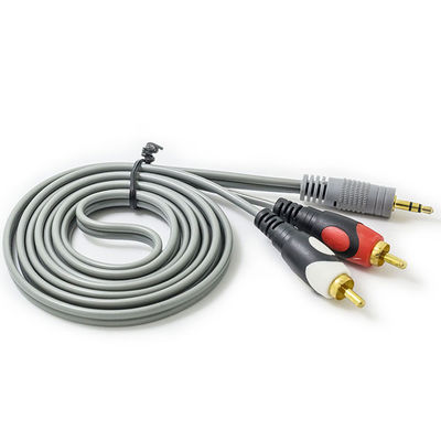 OD 9.5mm 1.5m 3m 5m кабель стерео RCA 3.5mm до 2