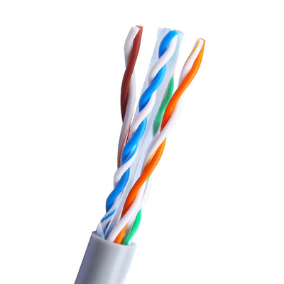 кабель Communicationlan кота 6 локальных сетей медной проволоки 4 пары 250Mhz UTP твердый