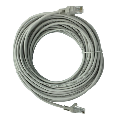 Круглый серый цвет кабеля 3M сети локальных сетей гибкого провода Rj45 Cat5e