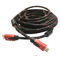 заплетенный нейлон PVC кабеля CCS 10m 1080P 4K высокоскоростной HDMI