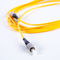 Вносимая потеря кабеля оптического волокна SM желтая 0.2dB FTTH низкая