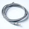 диаметр 6.00mm кабеля заплаты локальных сетей Cat6 серого цвета 3m 0.16mm наружный