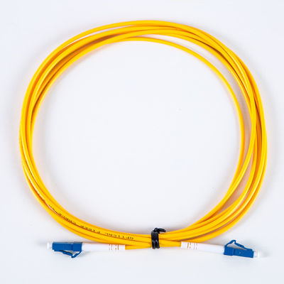 LC к симплексу одиночного режима кабеля гибкого провода оптического волокна LC 5m