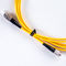 APC полируя стабильность гибкого провода кабеля оптического волокна 68N высокотемпературную