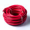 Красный стандарт ANSI гибкого провода 23AWG 4P PVC 250Mbps Cat6